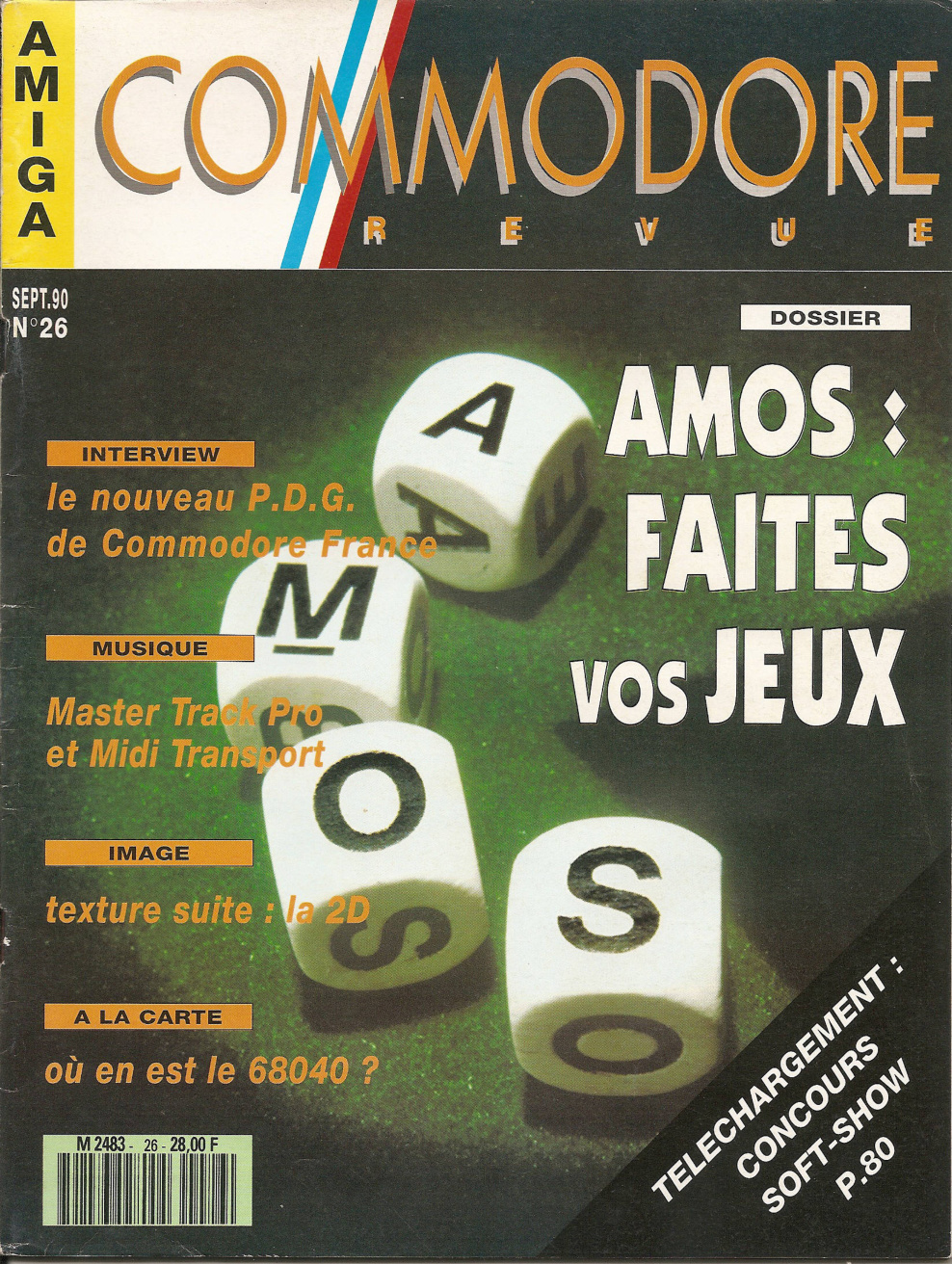 Première page de commodorerevue numero26