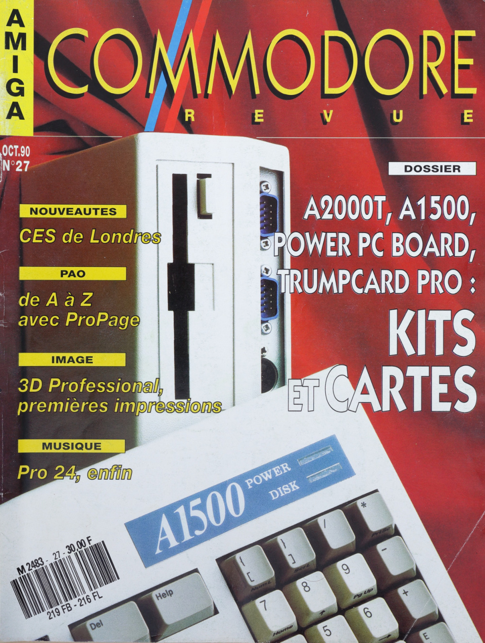 Première page de commodorerevue numero27