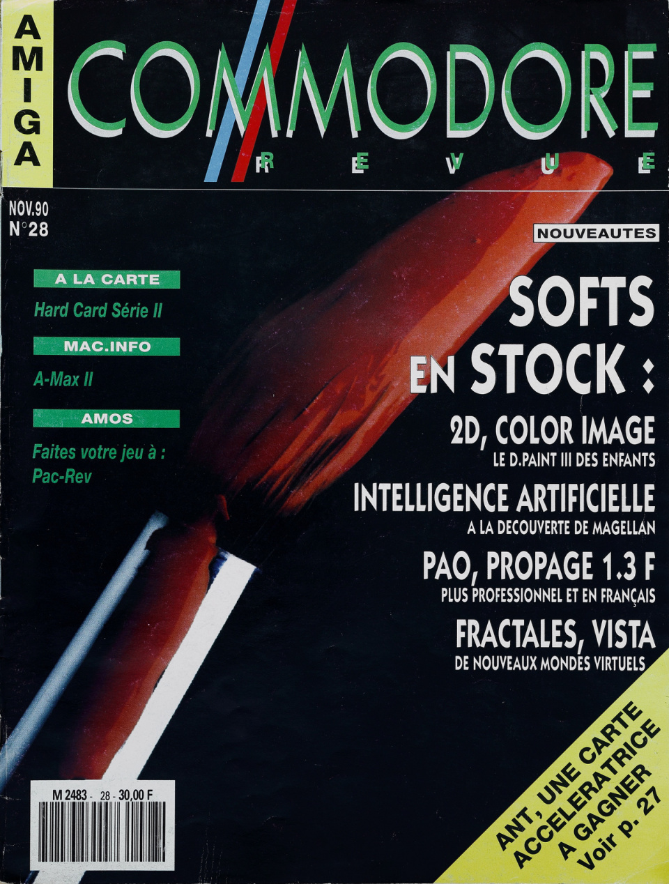 Première page de commodorerevue numero28