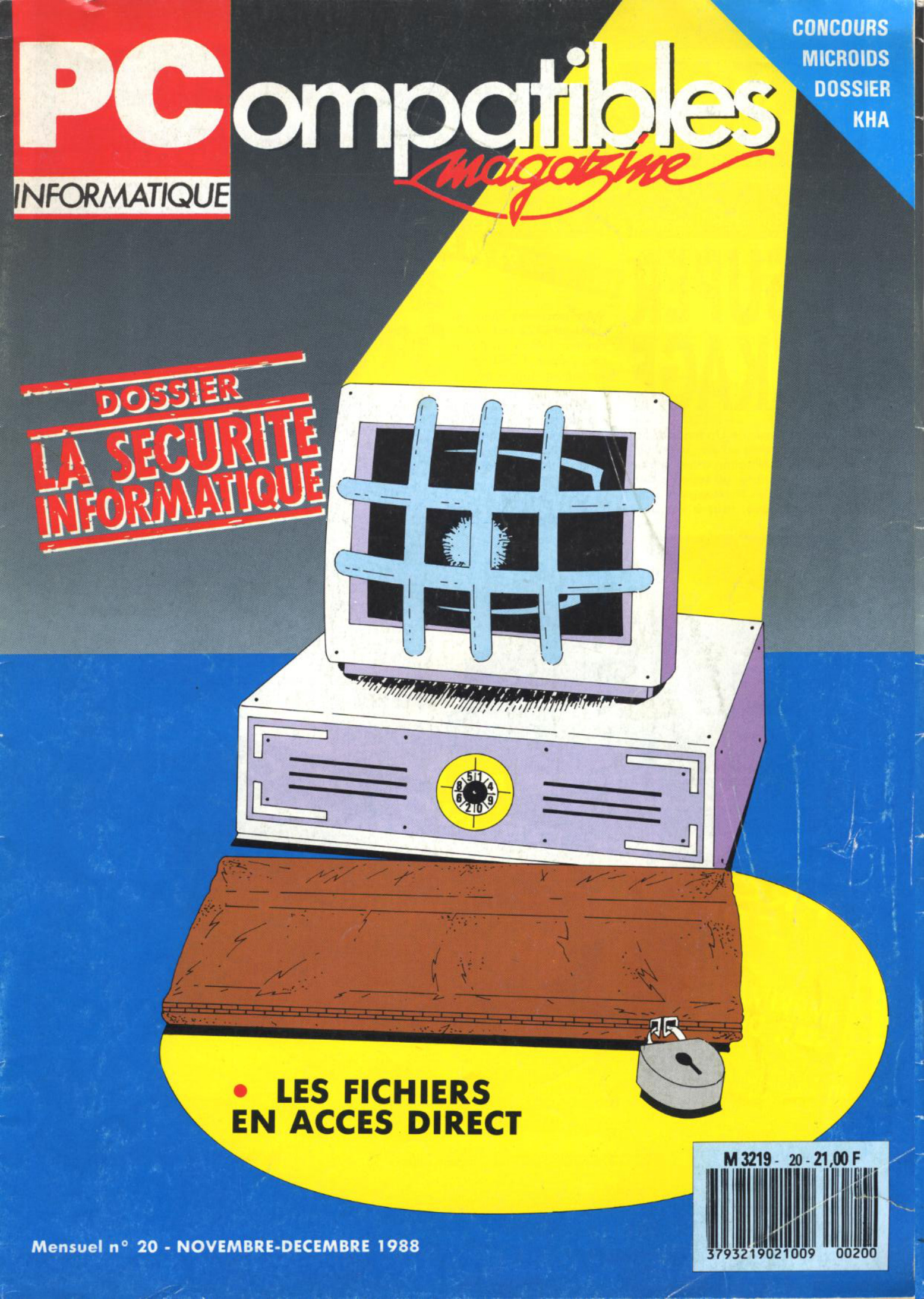 Première page de compatiblespcmagazine numero020
