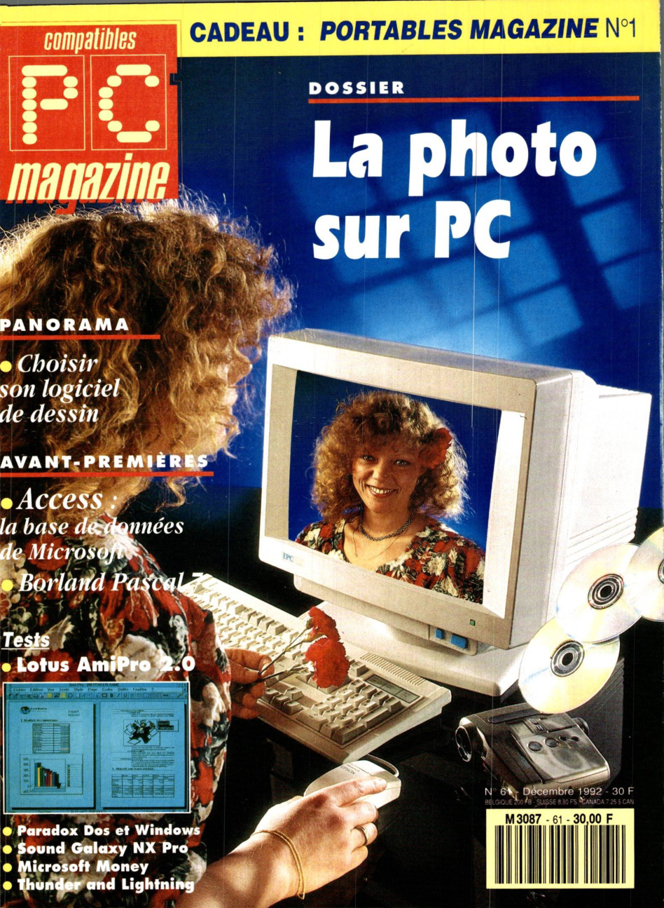 Première page de compatiblespcmagazine numero061
