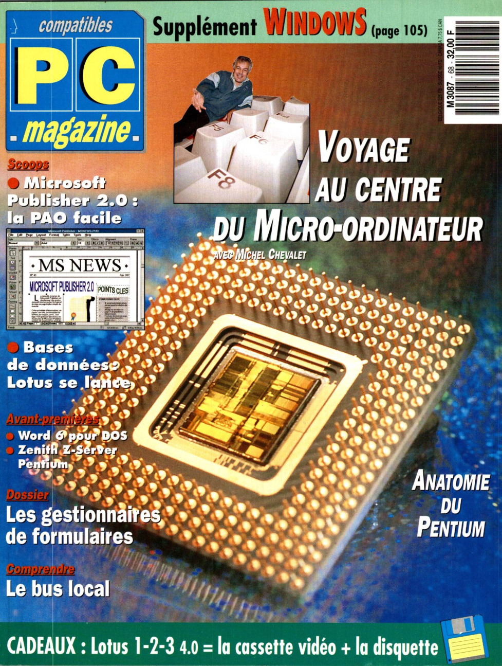 Première page de compatiblespcmagazine numero068