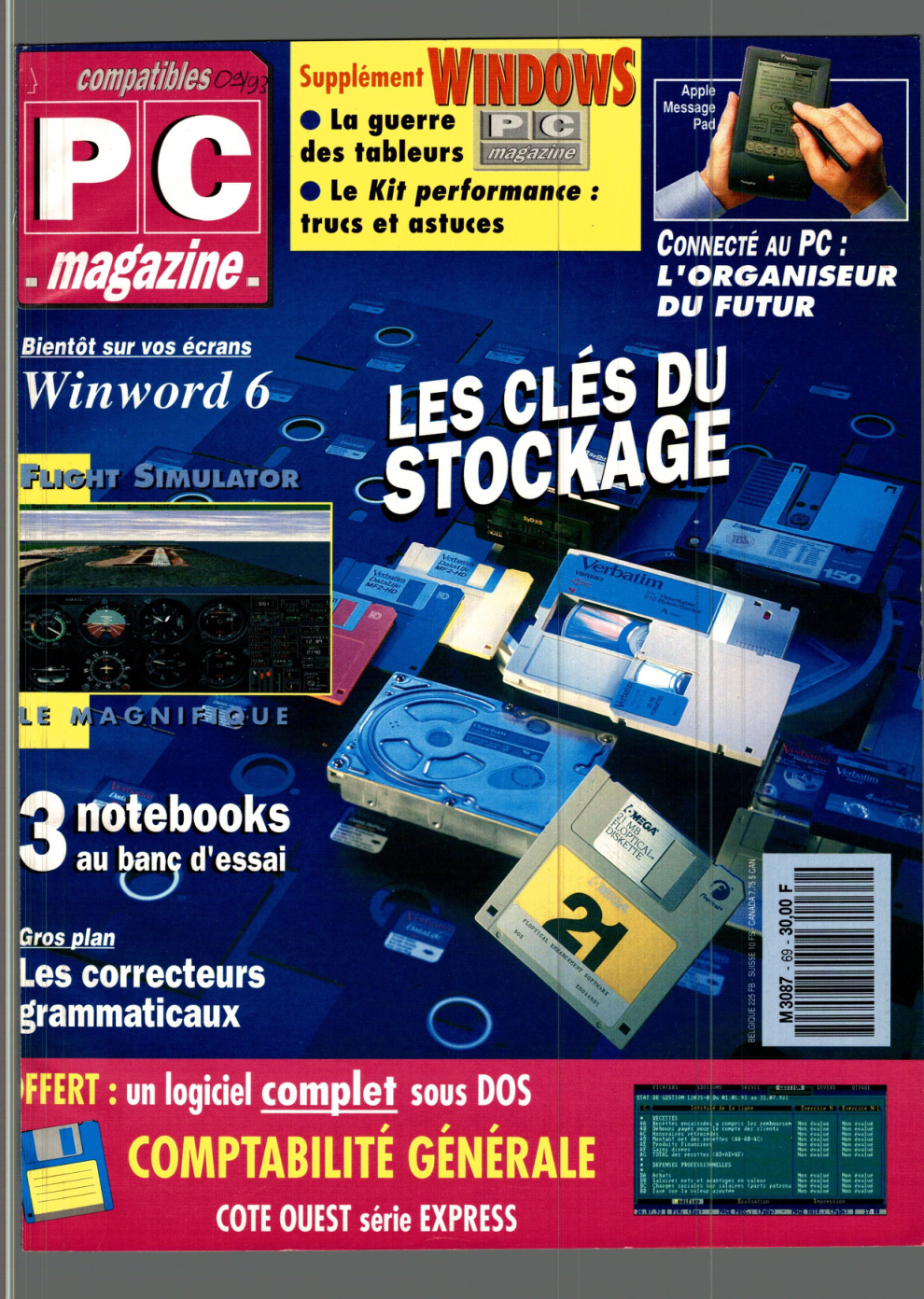 Première page de compatiblespcmagazine numero069