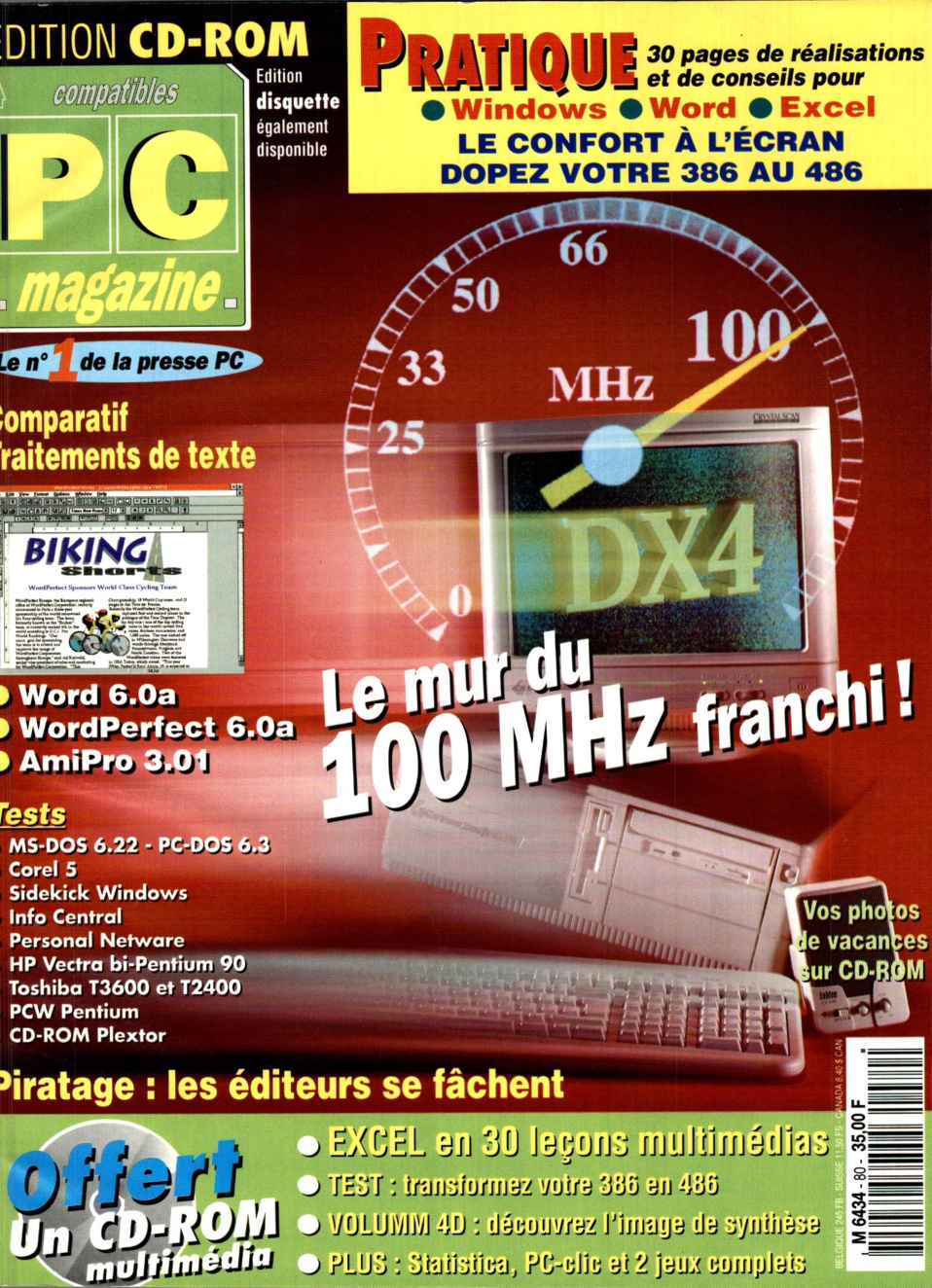 Première page de compatiblespcmagazine numero080