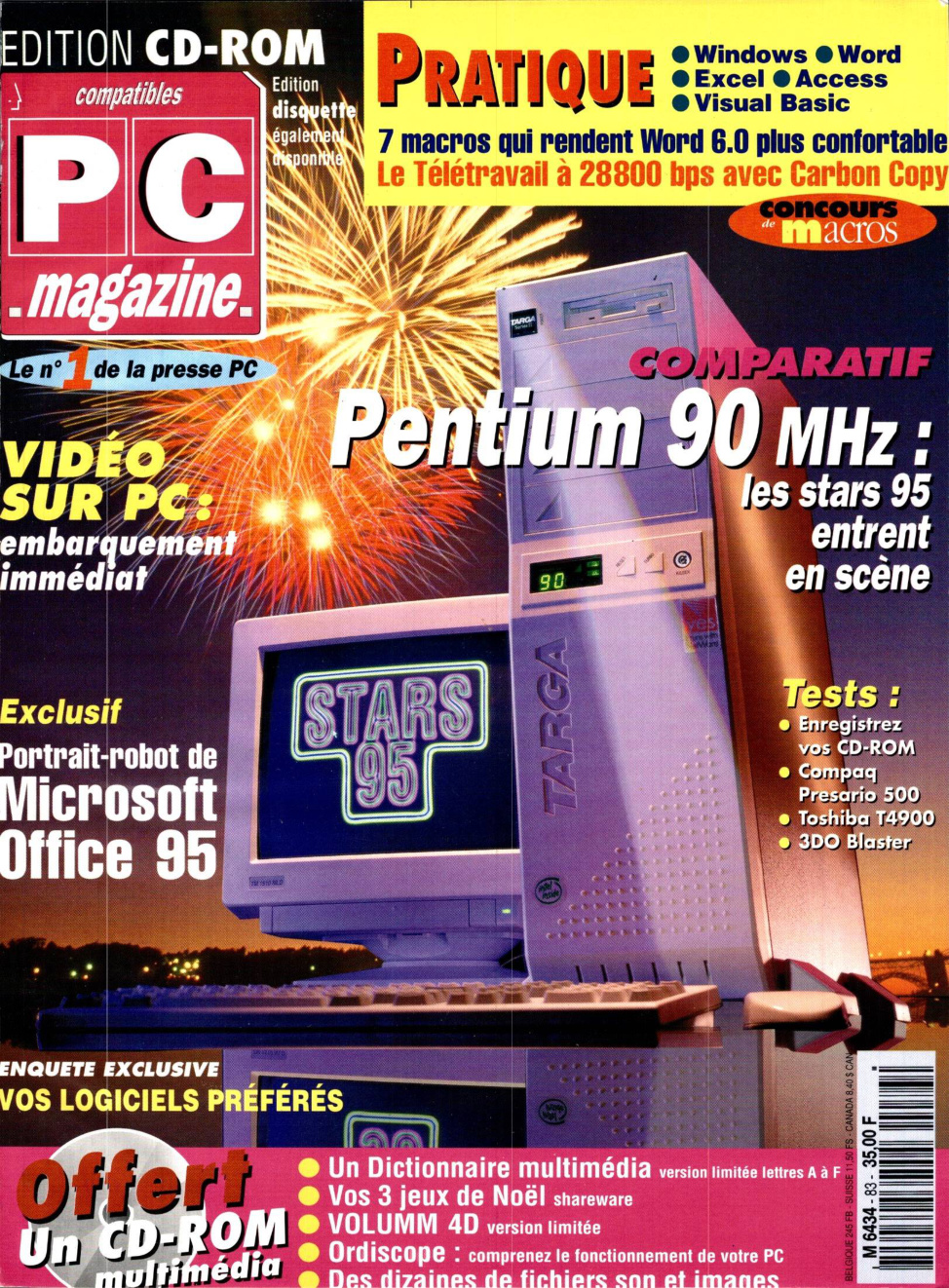 Première page de compatiblespcmagazine numero083