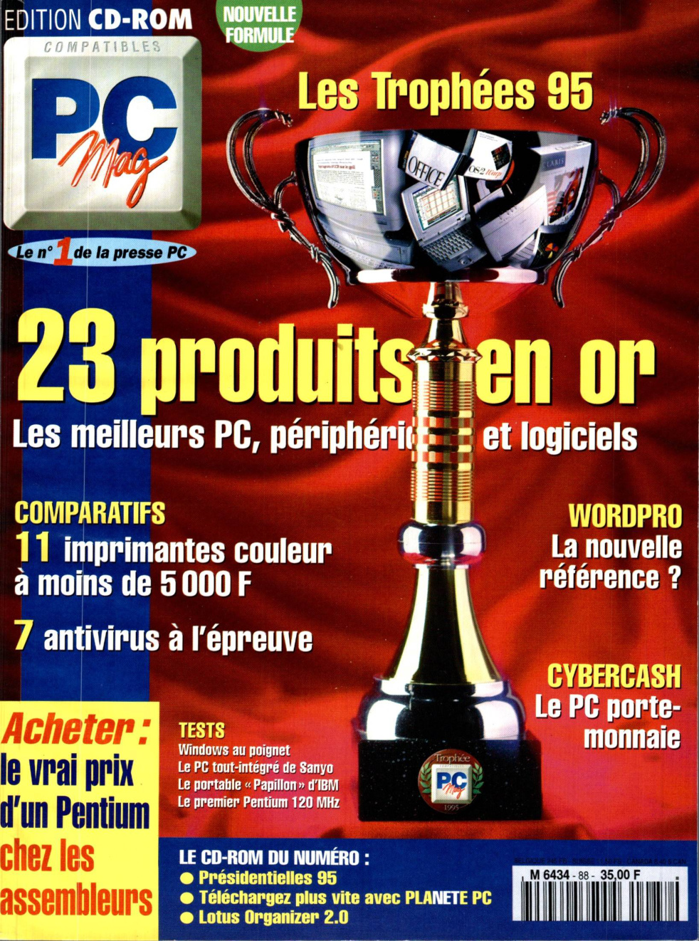 Première page de compatiblespcmagazine numero088
