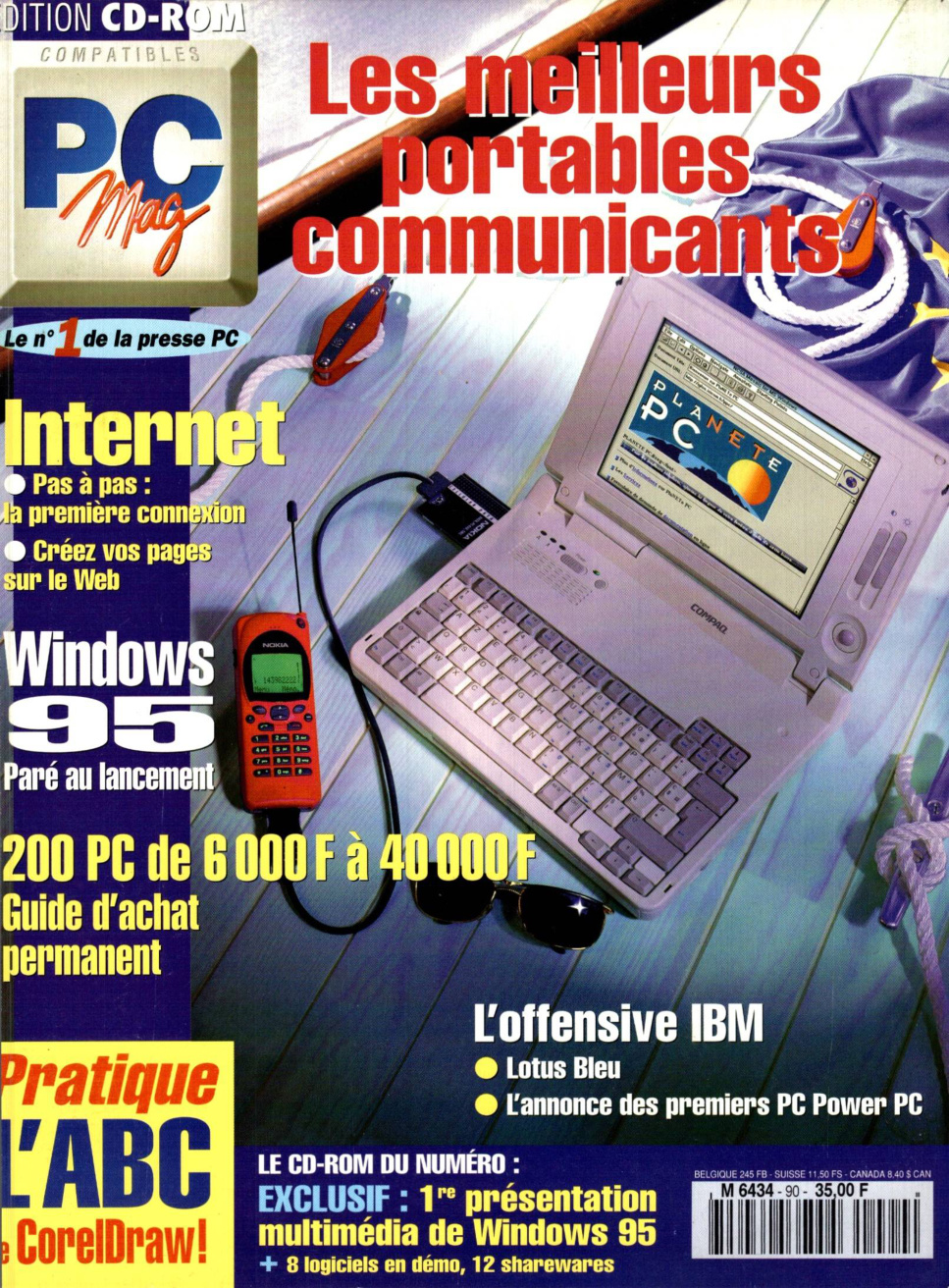 Première page de compatiblespcmagazine numero090