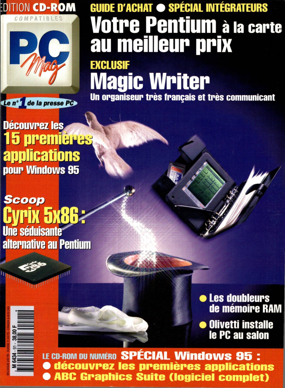 Première page de compatiblespcmagazine numero091