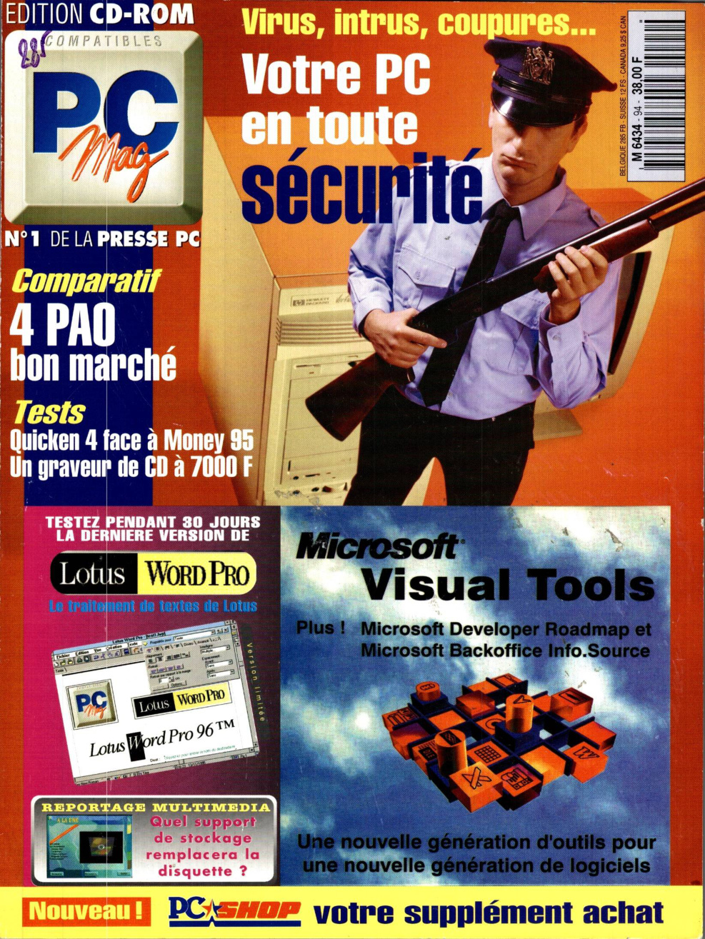 Première page de compatiblespcmagazine numero094