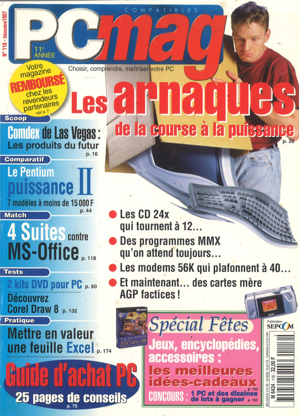 Première page de compatiblespcmagazine numero116
