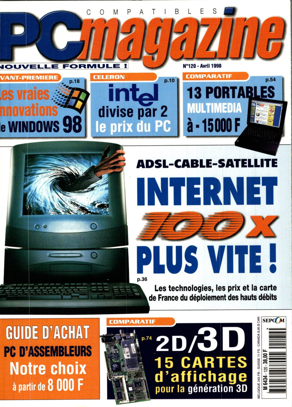 Première page de compatiblespcmagazine numero120