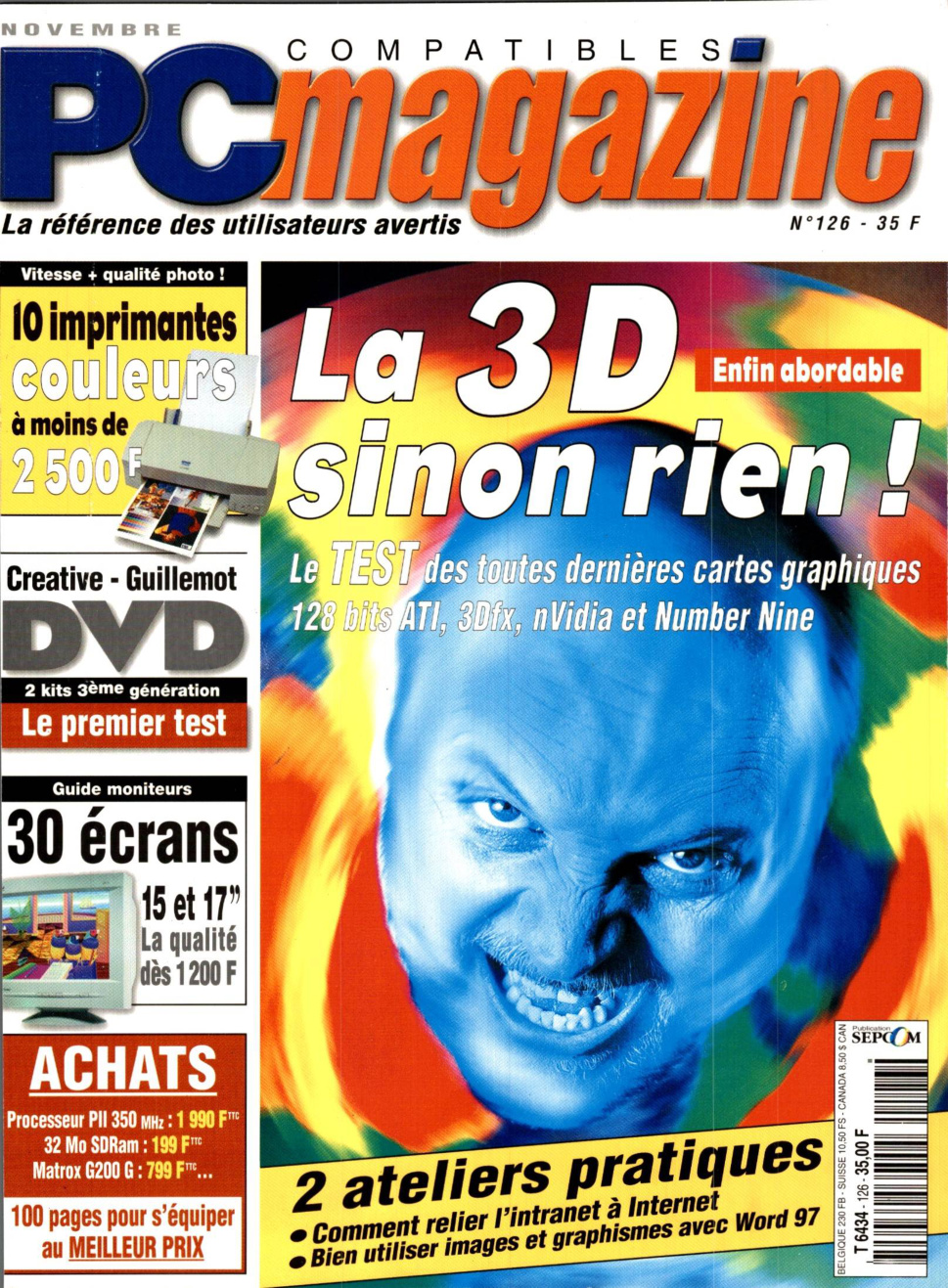 Première page de compatiblespcmagazine numero126