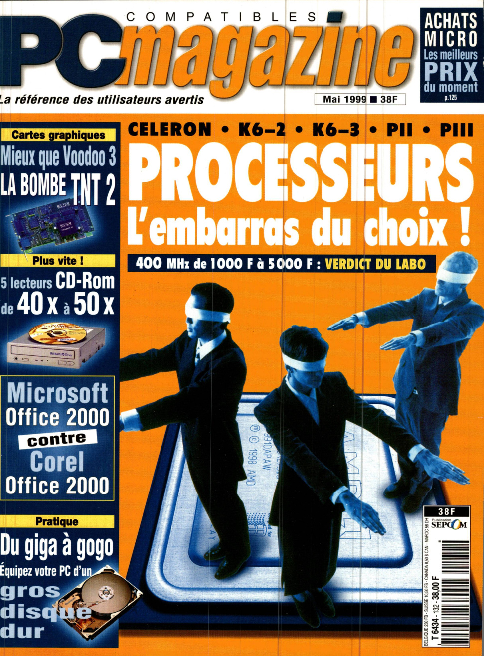 Première page de compatiblespcmagazine numero132