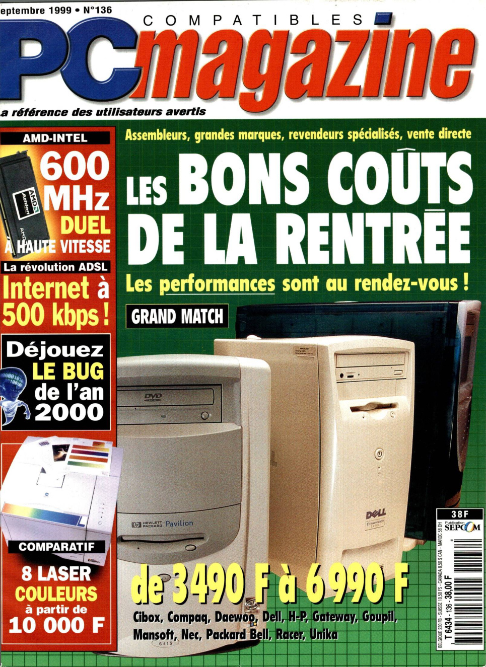 Première page de compatiblespcmagazine numero136