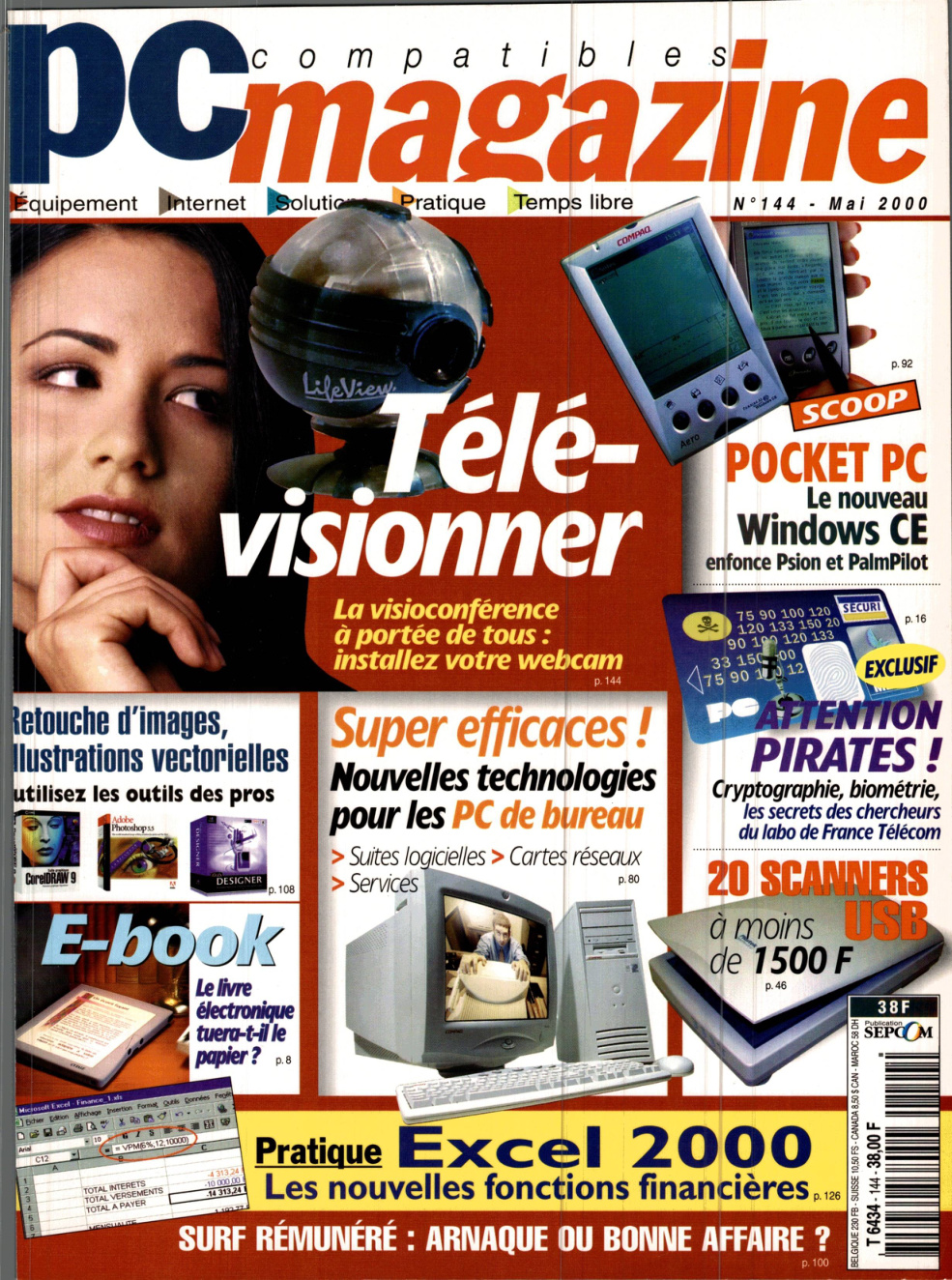 Première page de compatiblespcmagazine numero144