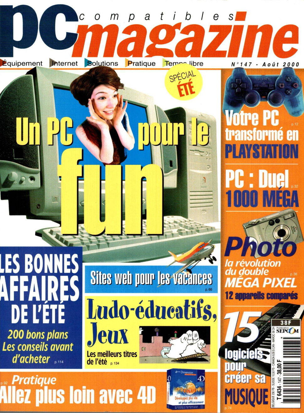 Première page de compatiblespcmagazine numero147