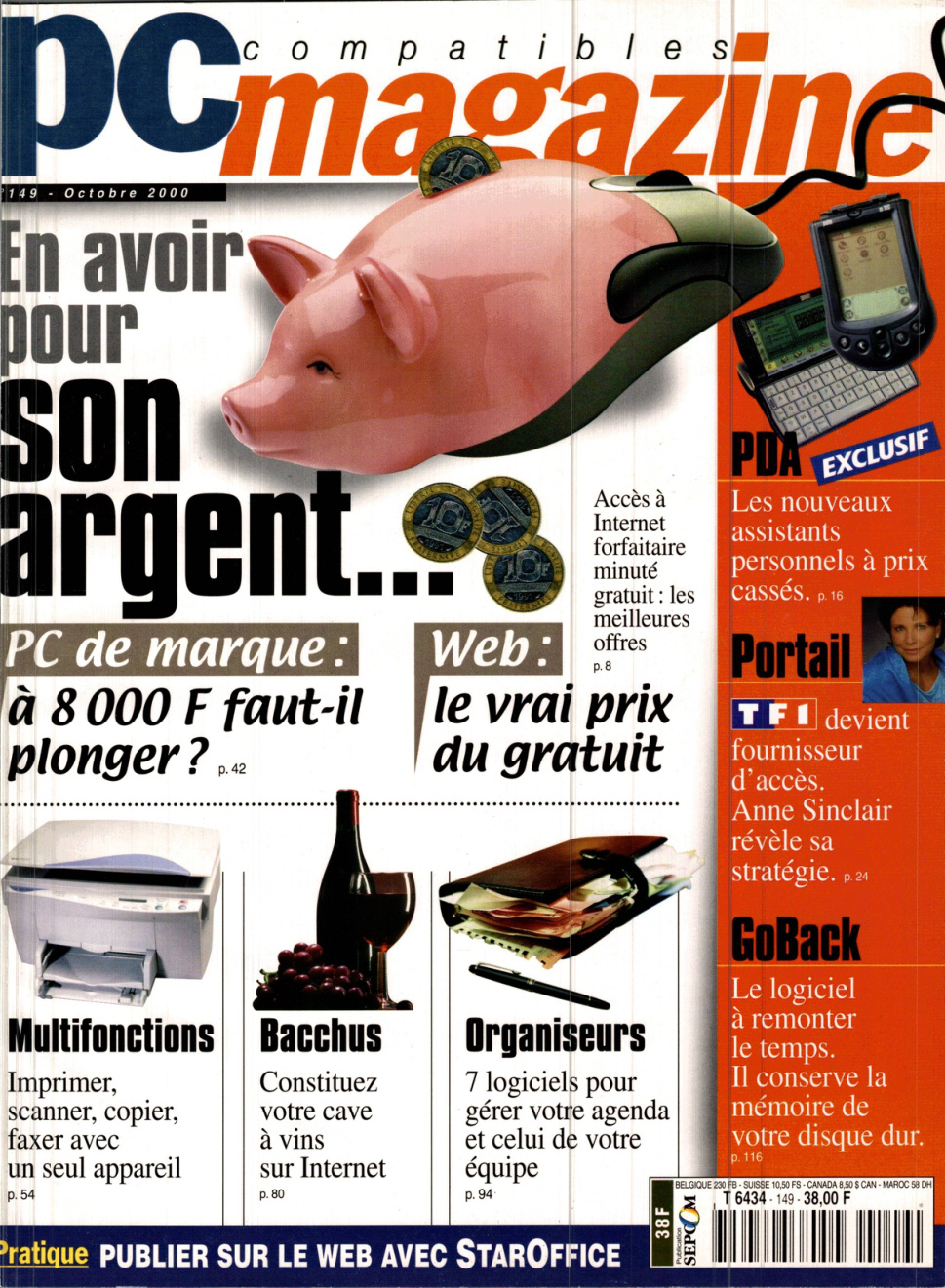 Première page de compatiblespcmagazine numero149