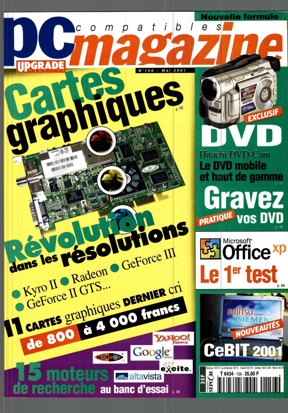 Première page de compatiblespcmagazine numero156