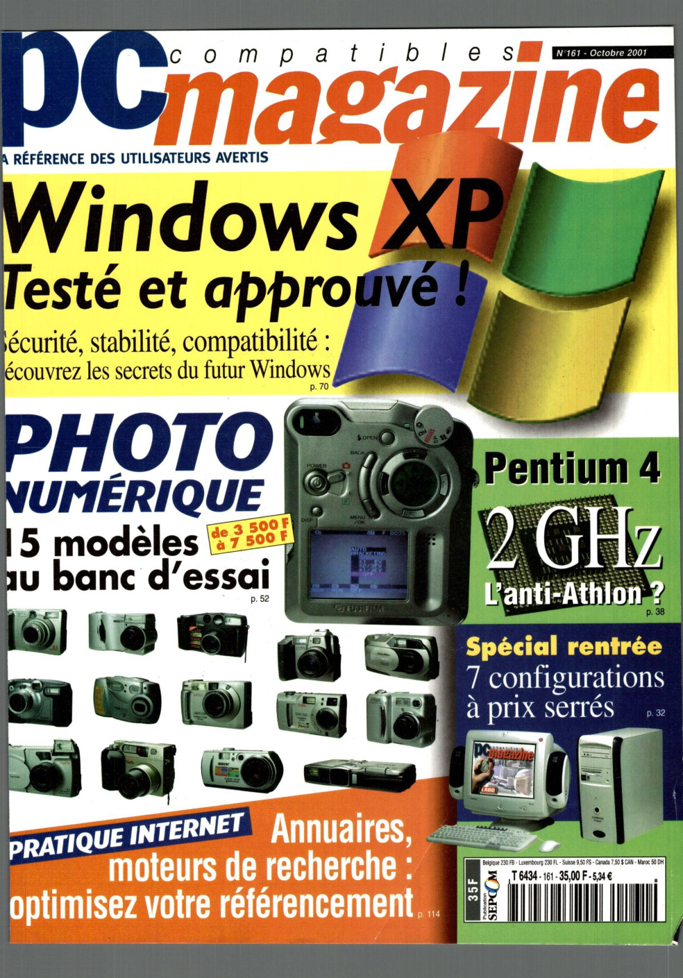 Première page de compatiblespcmagazine numero161