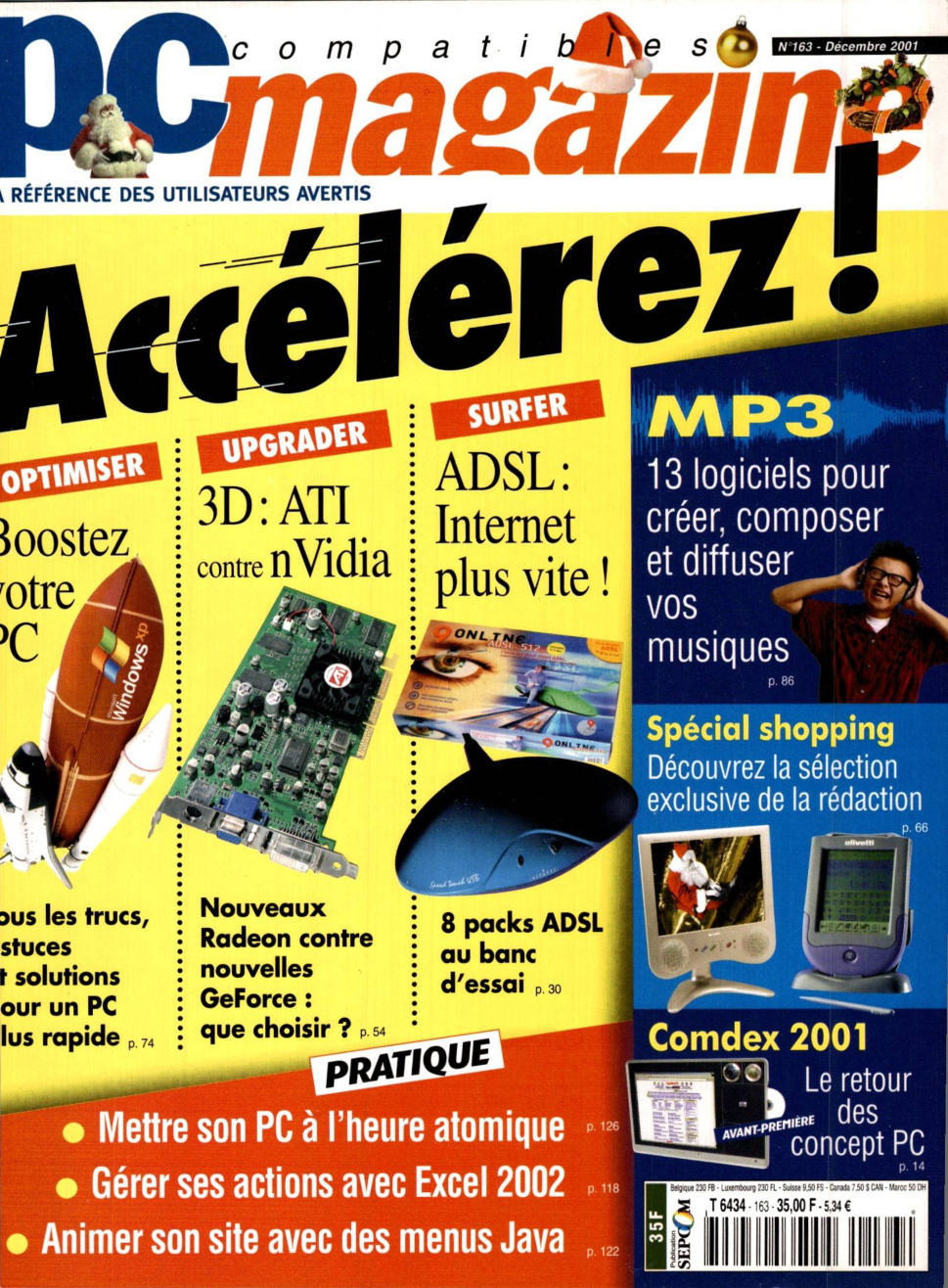 Première page de compatiblespcmagazine numero163