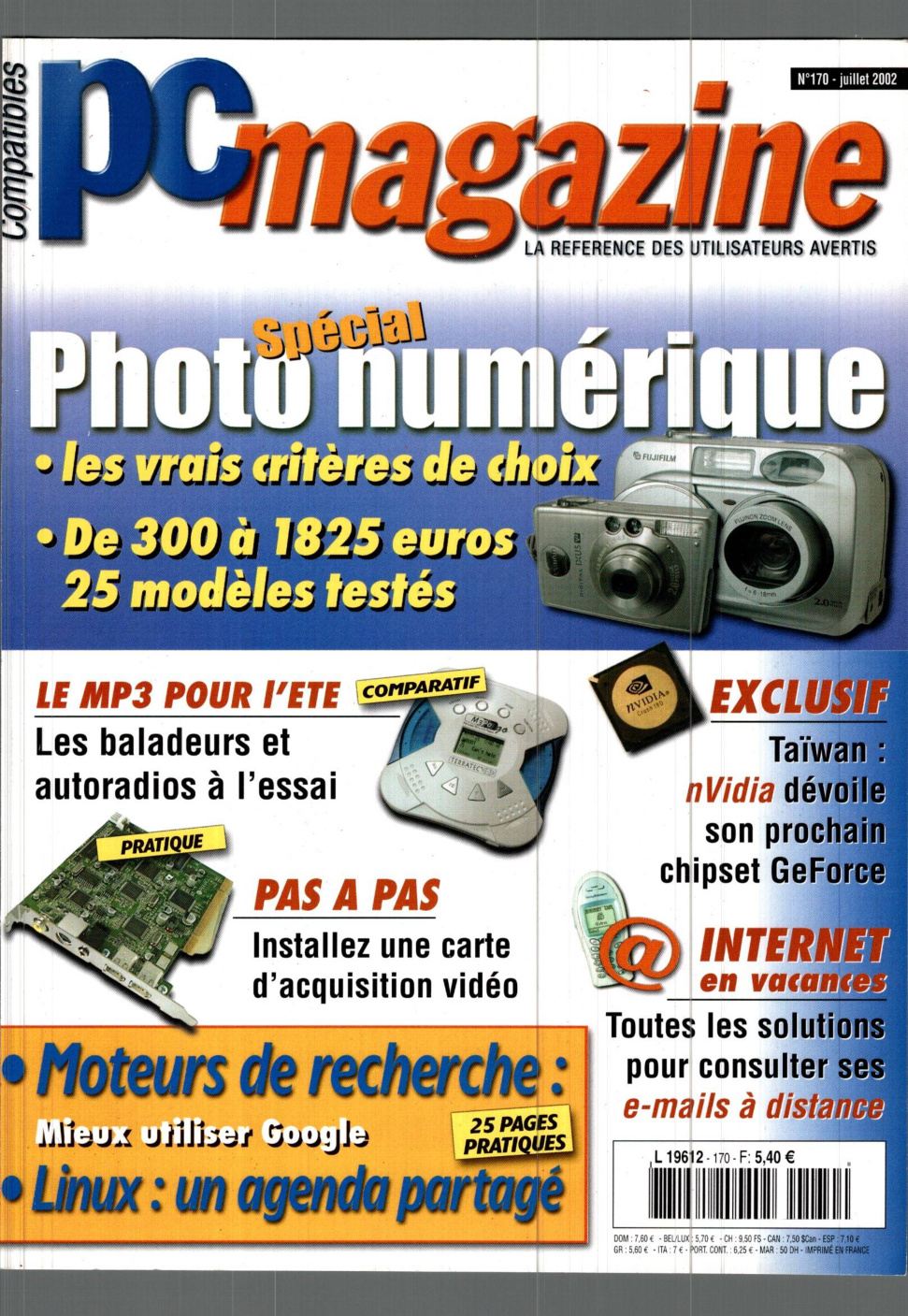 Première page de compatiblespcmagazine numero170