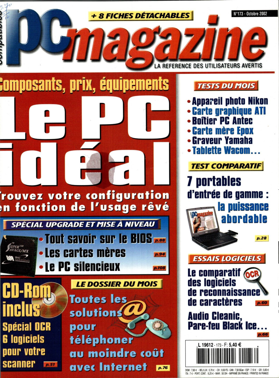 Première page de compatiblespcmagazine numero173