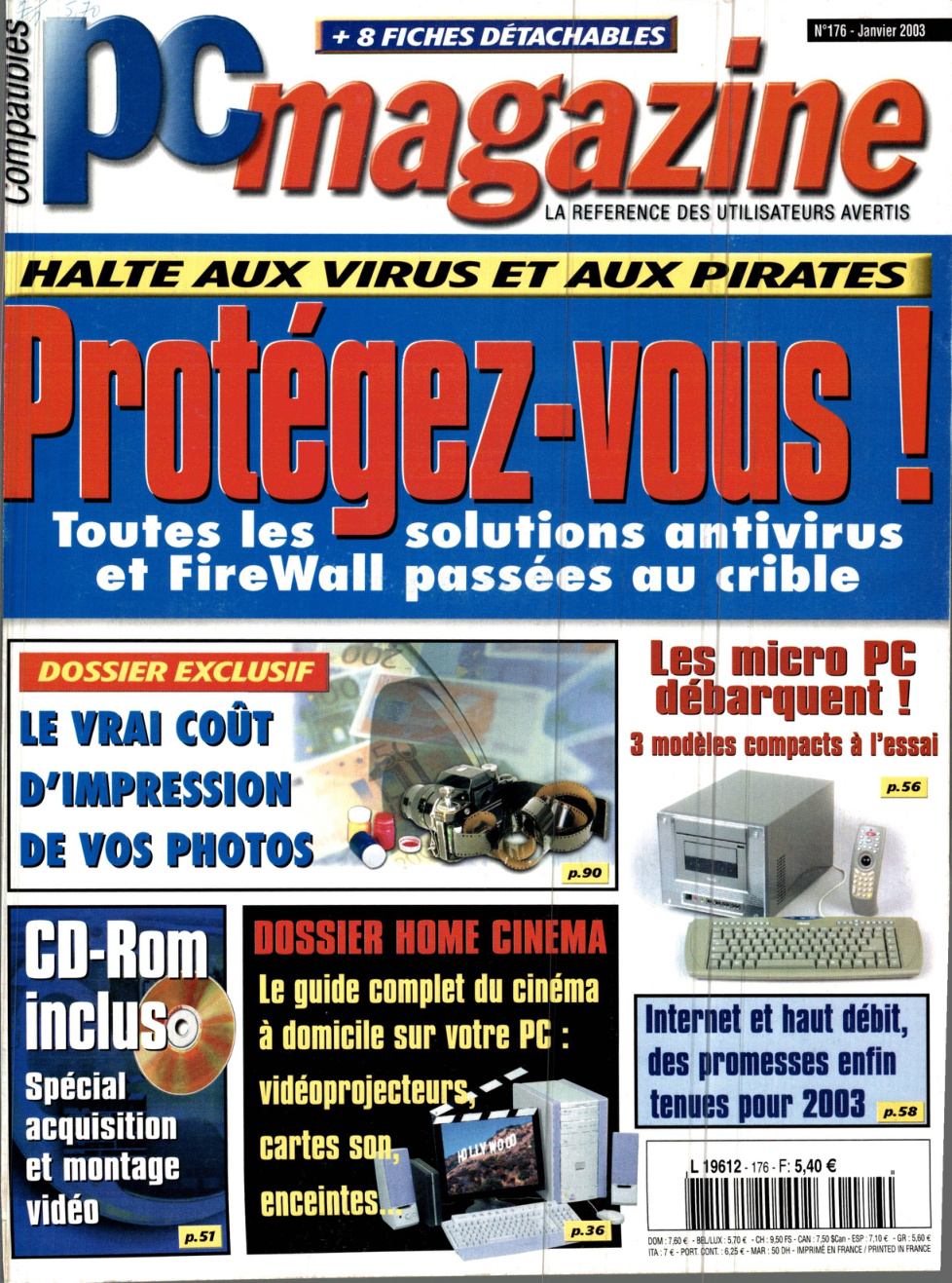 Première page de compatiblespcmagazine numero176