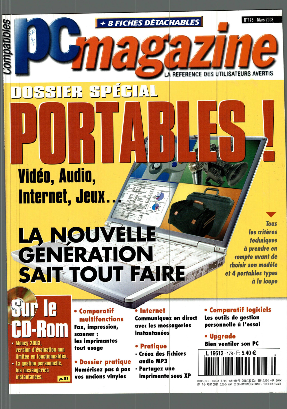 Première page de compatiblespcmagazine numero178