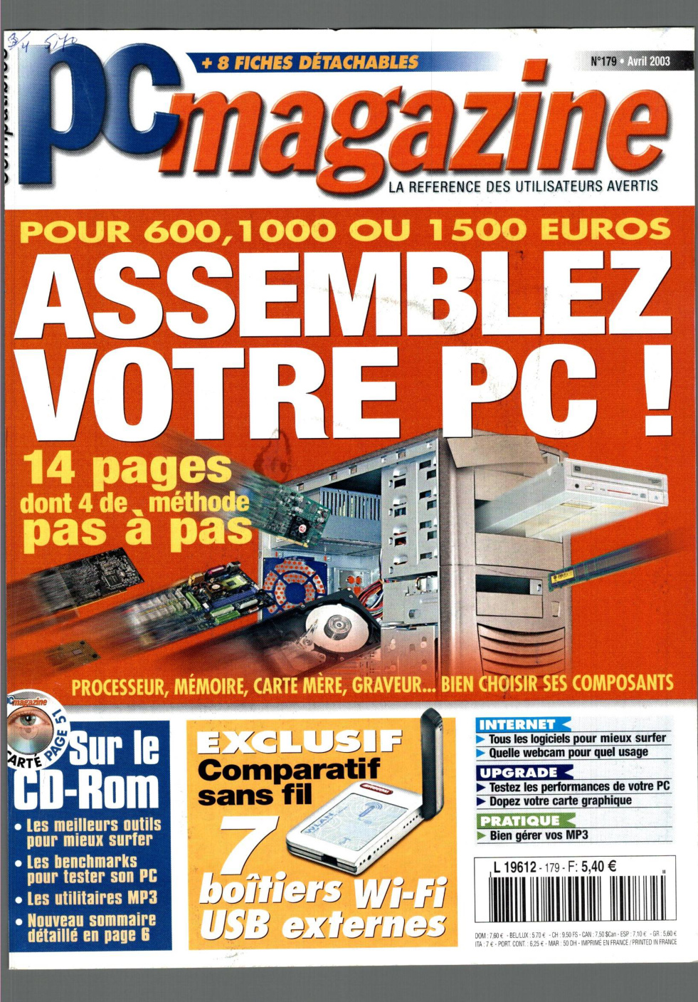 Première page de compatiblespcmagazine numero179