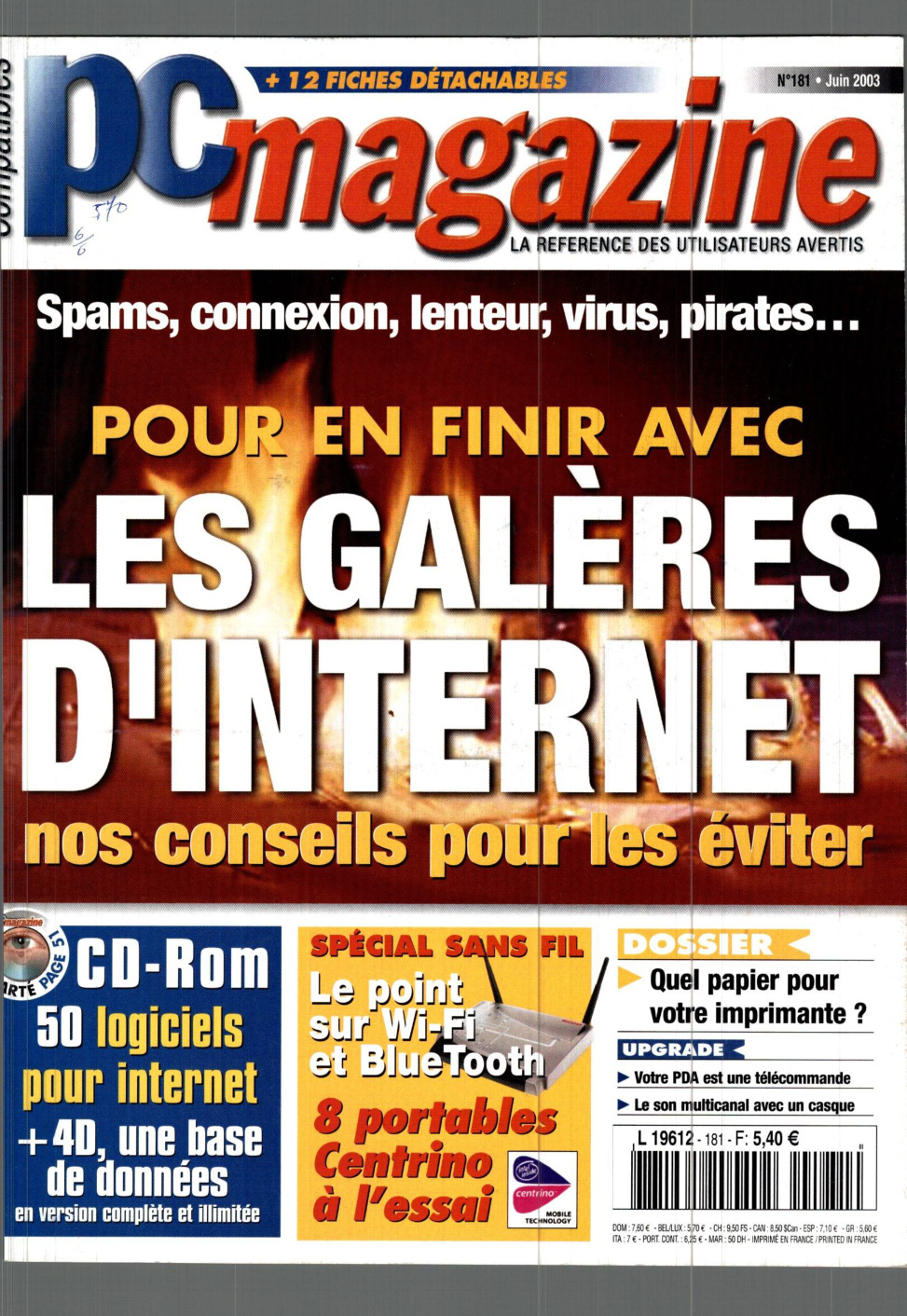 Première page de compatiblespcmagazine numero181