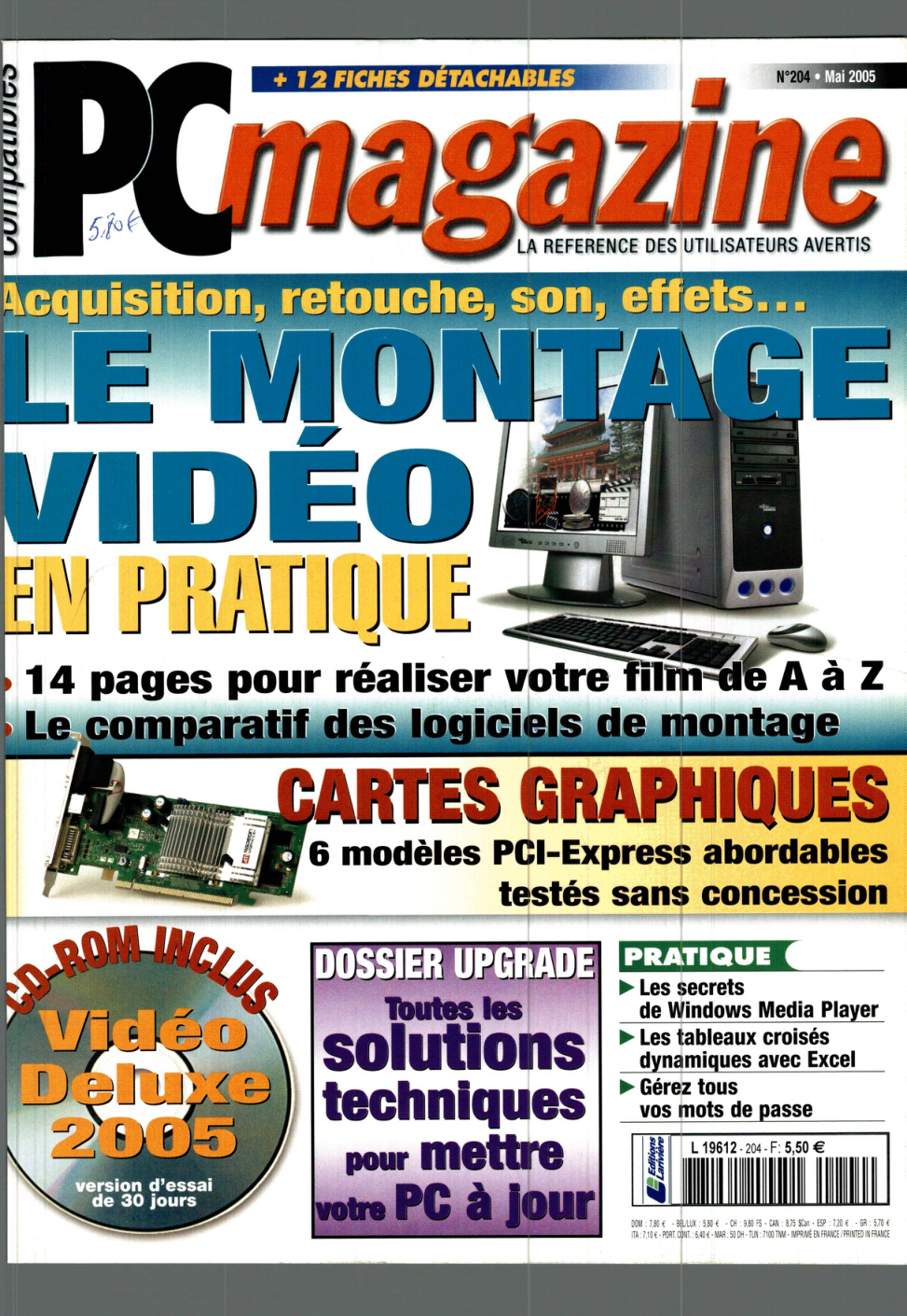 Première page de compatiblespcmagazine numero204
