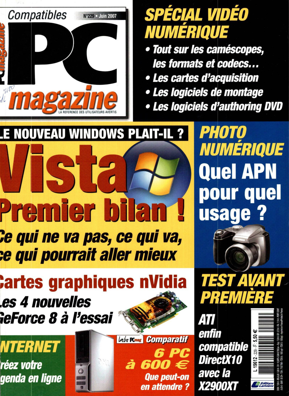 Première page de compatiblespcmagazine numero229