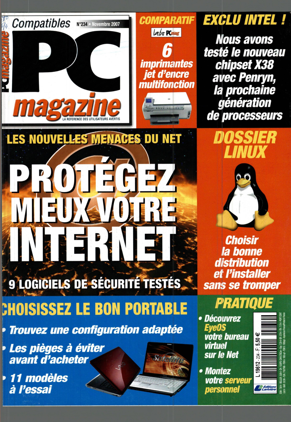 Première page de compatiblespcmagazine numero234