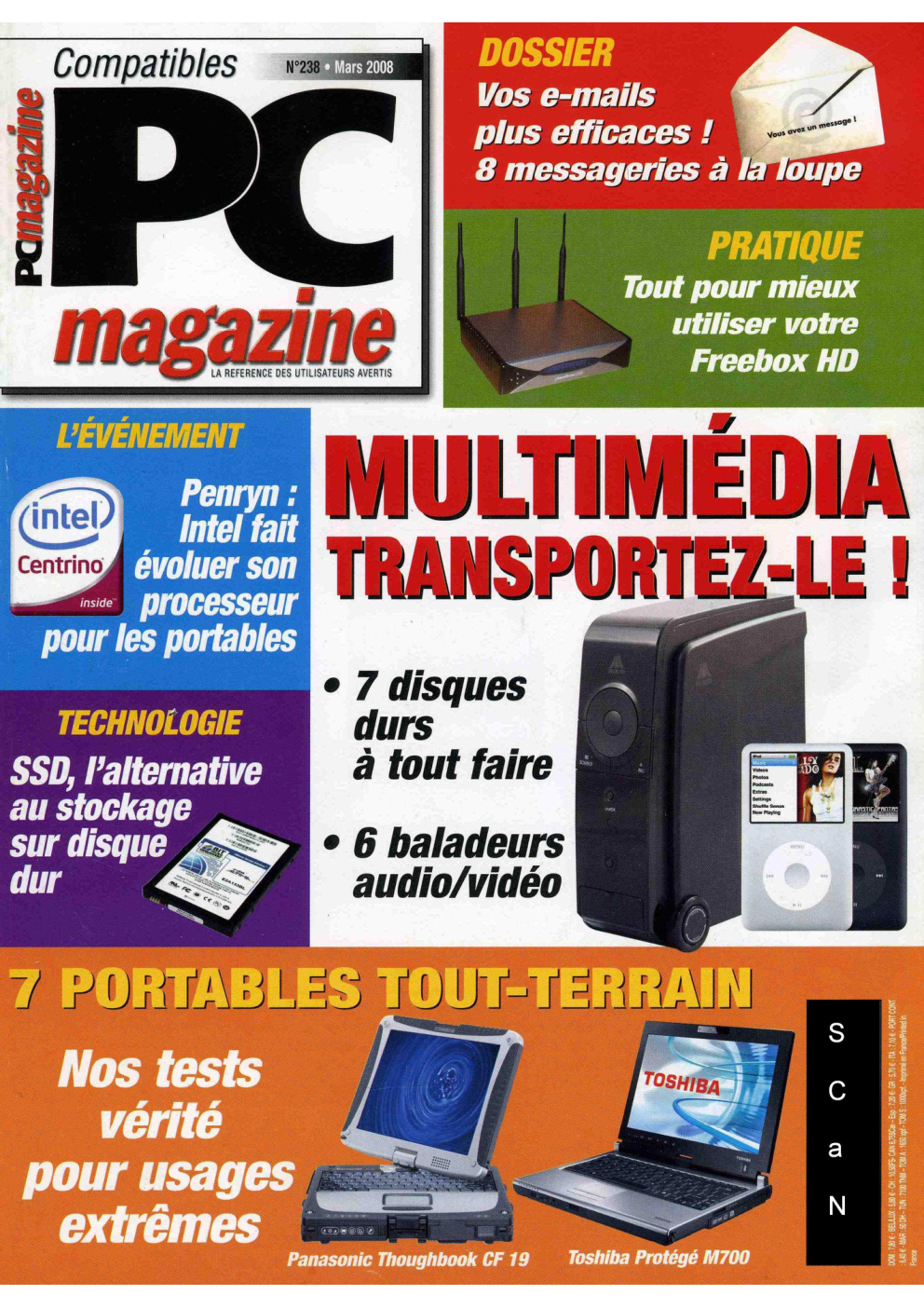 Première page de compatiblespcmagazine numero238