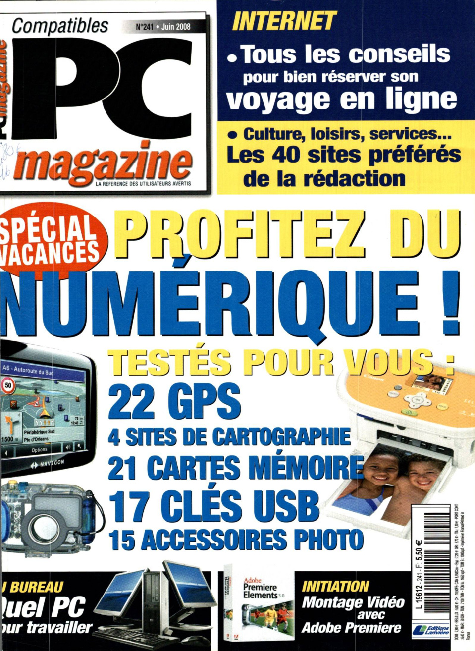 Première page de compatiblespcmagazine numero241