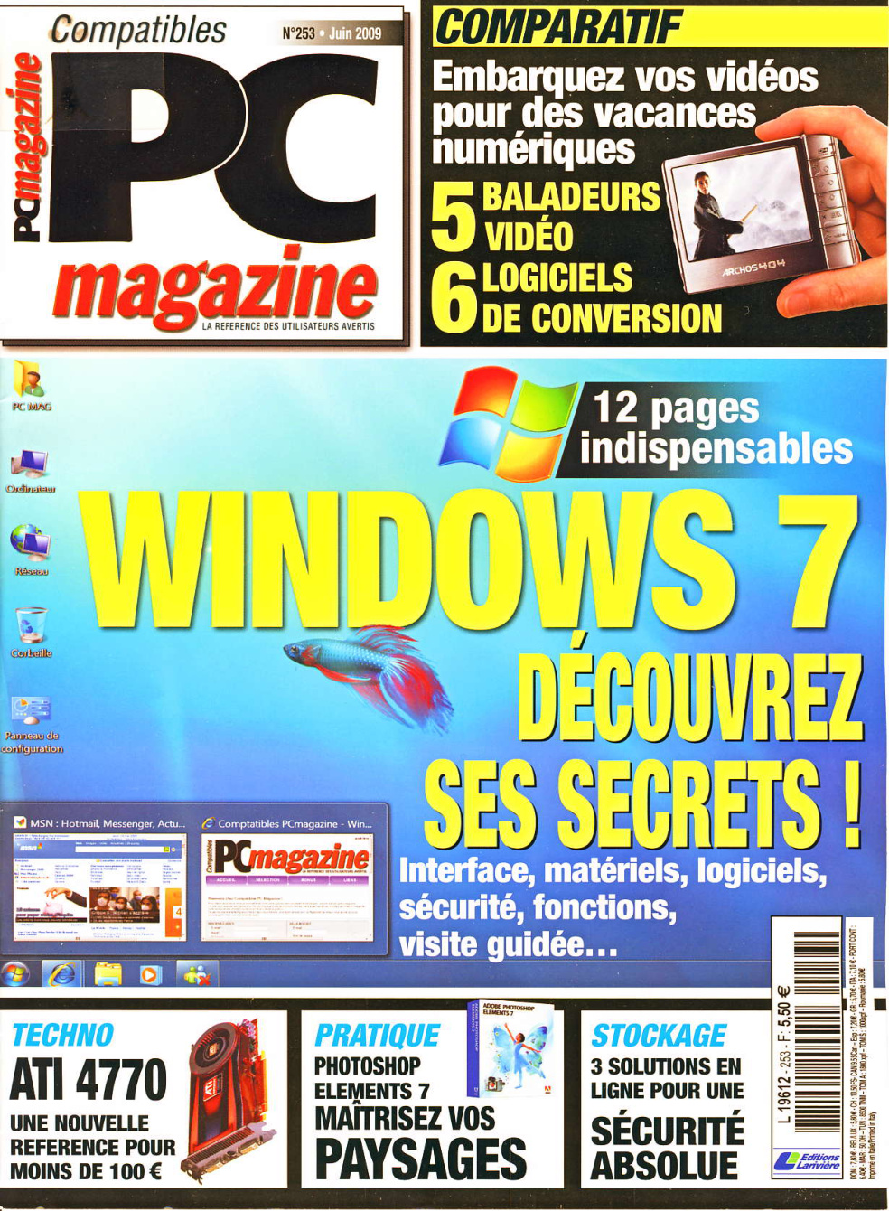Première page de compatiblespcmagazine numero253