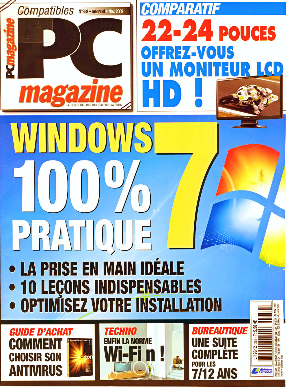Première page de compatiblespcmagazine numero258