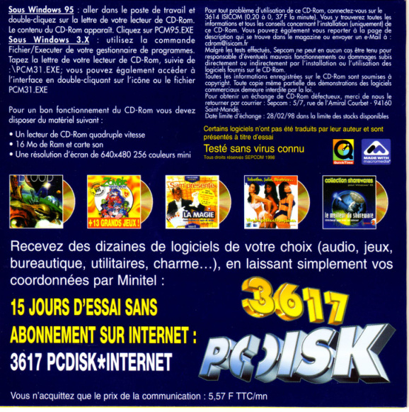 Première page de compatiblespcmagazine numerocd119