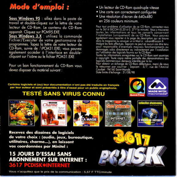 Première page de compatiblespcmagazine numerocd123