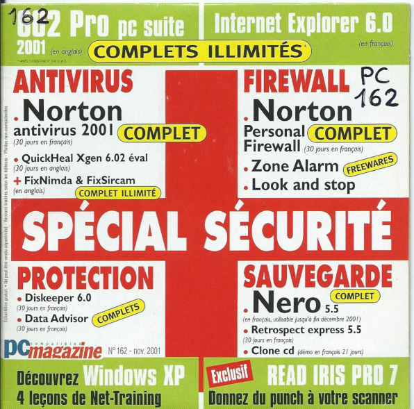 Première page de compatiblespcmagazine numerocd162