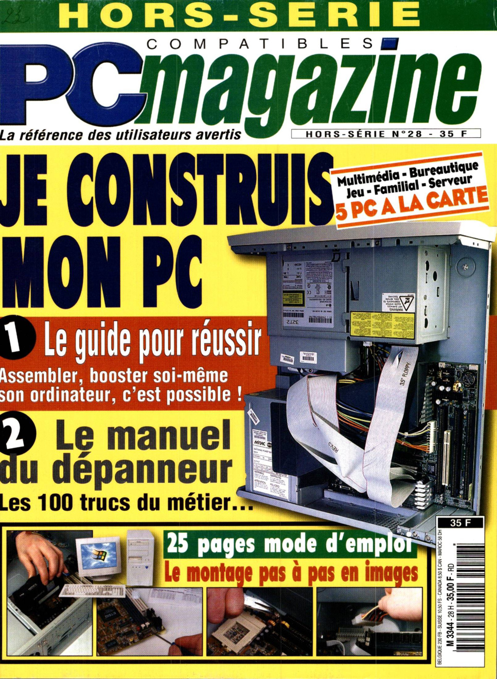 Première page de compatiblespcmagazine numerohs28