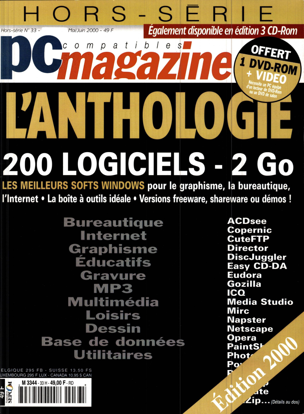 Première page de compatiblespcmagazine numerohs33