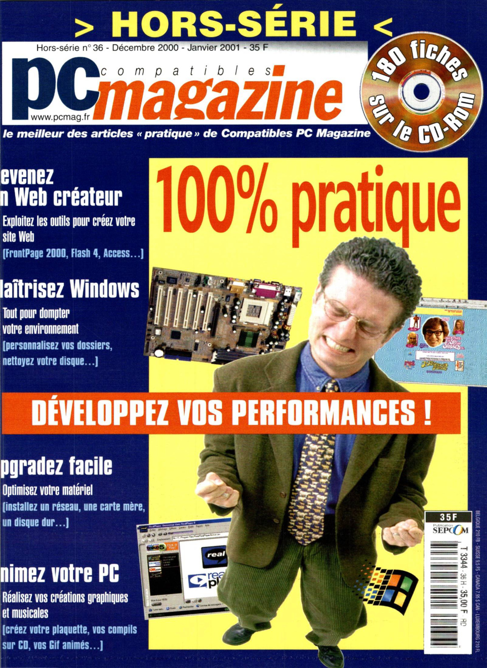 Première page de compatiblespcmagazine numerohs36