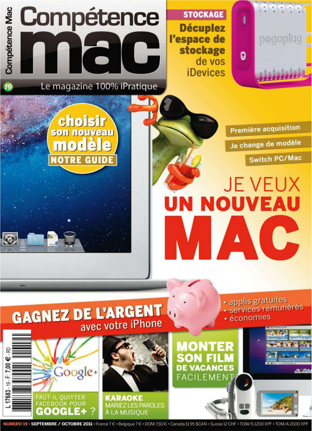 Première page de competencemac numero19