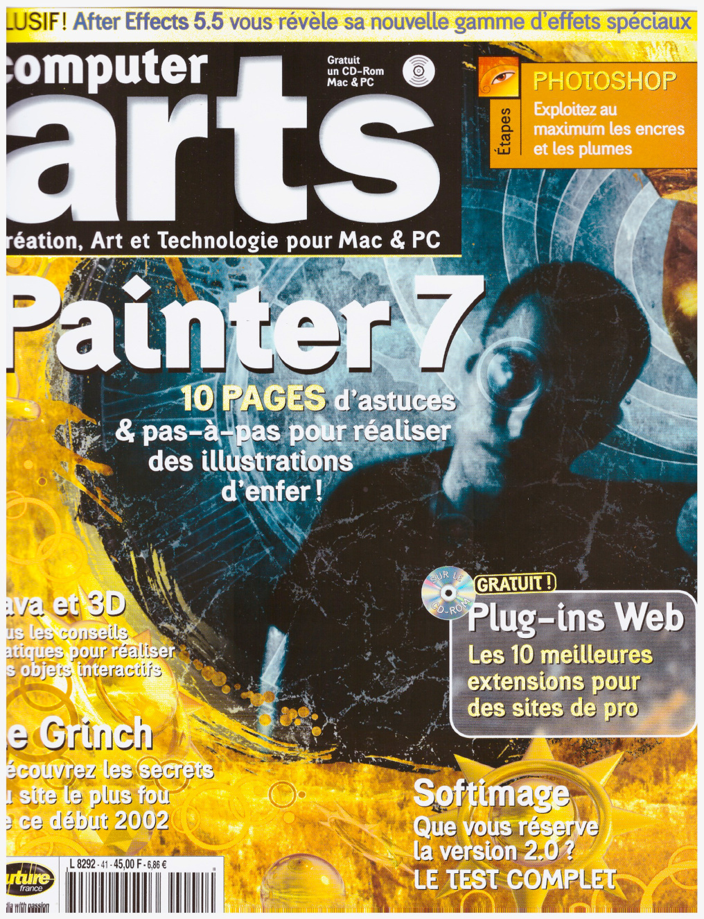 Première page de computerarts numero041