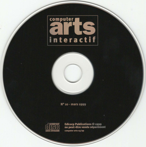 Première page de computerarts numerocd010