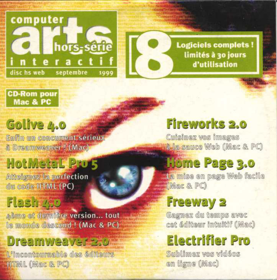 Première page de computerarts numerocdhs05