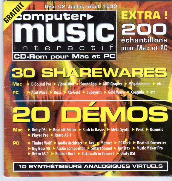 Première page de computermusic numerocd02