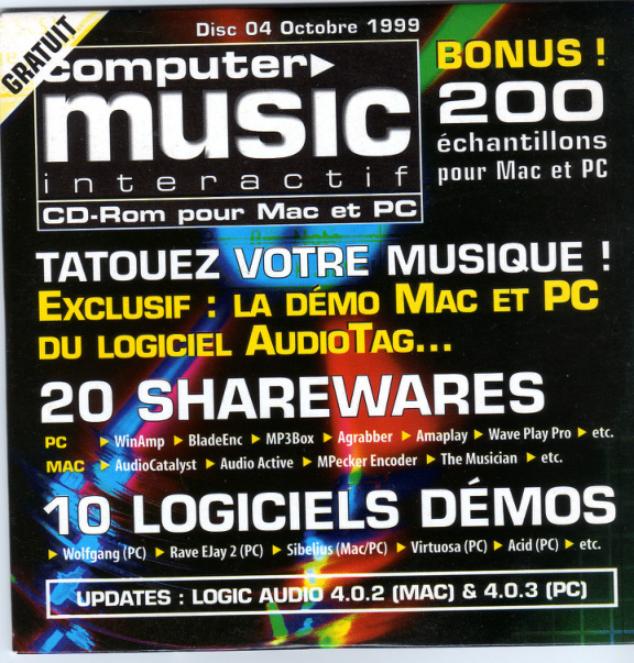 Première page de computermusic numerocd04