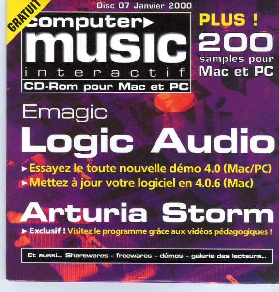Première page de computermusic numerocd07